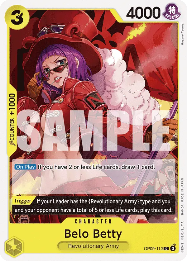 Belo Betty, Emperors in the New World OP09-112