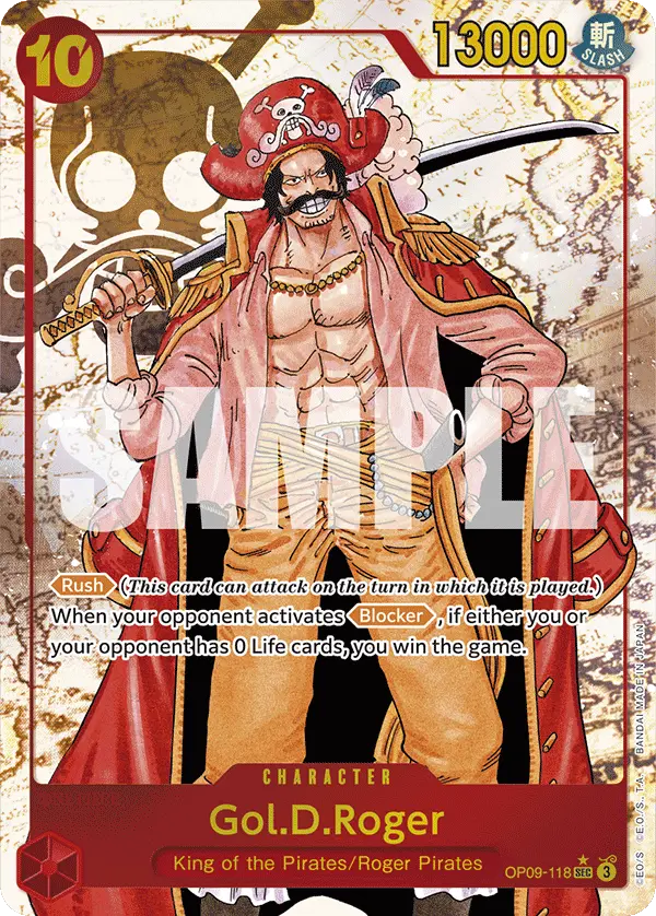 Gol.D.Roger (Alt Art), Emperors in the New World OP09-118