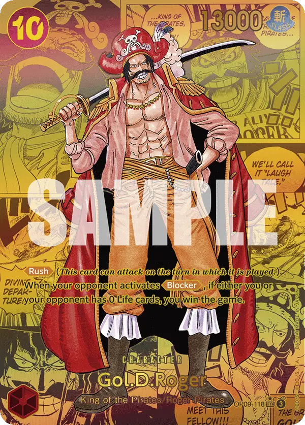 Gol.D.Roger (Manga), Emperors in the New World OP09-118