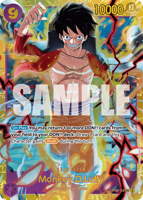 Monkey.D.Luffy, Emperors in the New World OP09-119