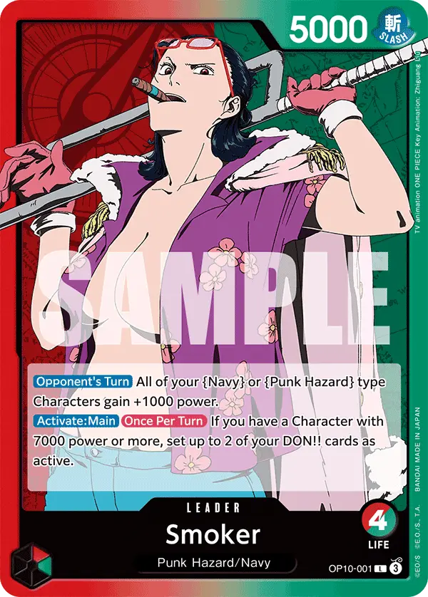 Smoker, Royal Blood OP10-001