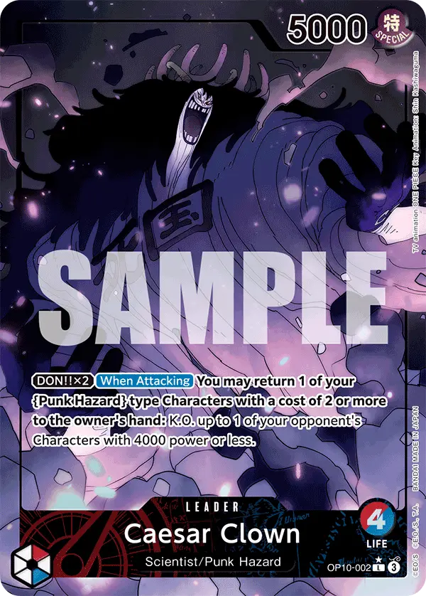 Caesar Clown (Alt Art), Royal Blood OP10-002