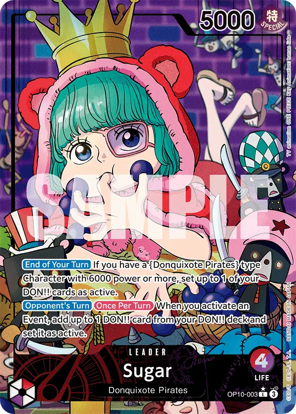 Sugar (Alt Art), Royal Blood OP10-003