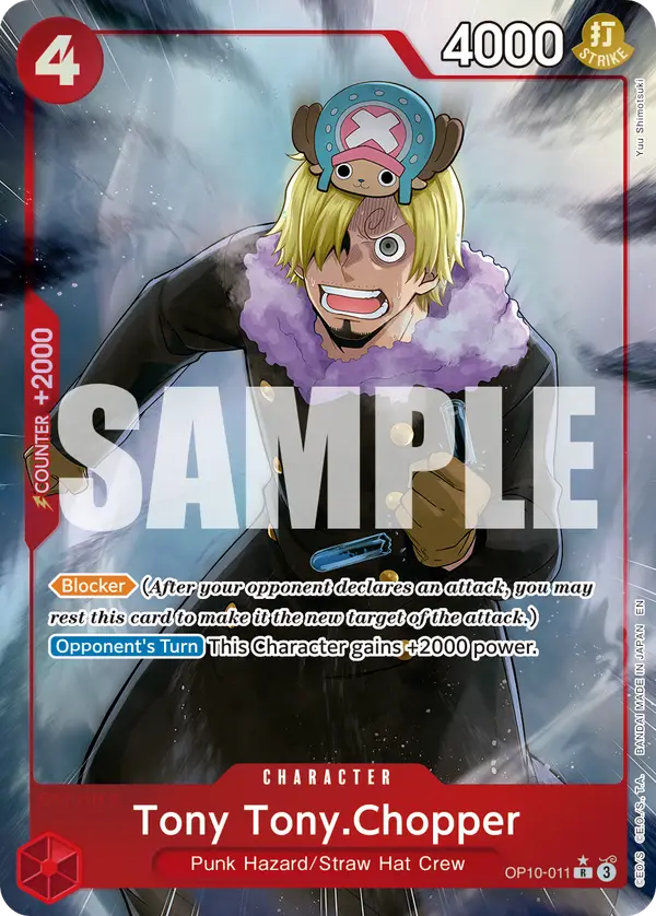 Tony Tony.Chopper (Alt Art), Premium Booster -The Best- Vol. 2 OP10-011
