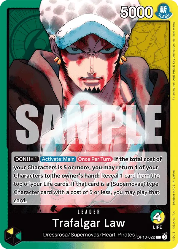 Trafalgar Law, Royal Blood OP10-022