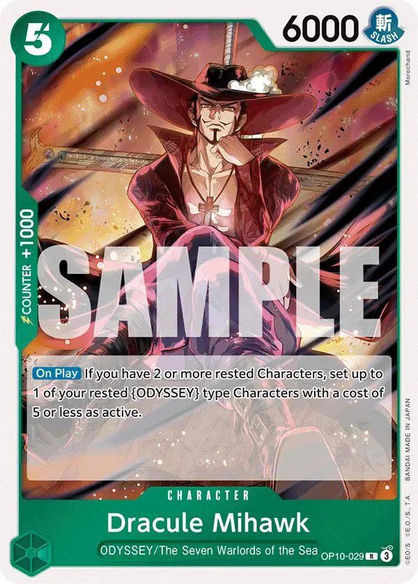 Dracule Mihawk, Royal Blood OP10-029