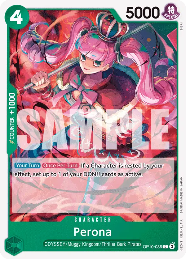 Perona, Royal Blood OP10-036