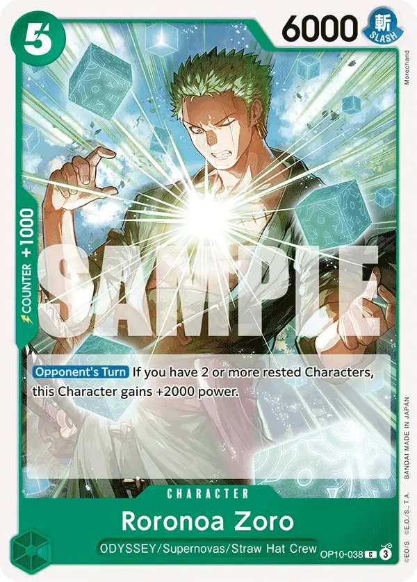 Roronoa Zoro, Royal Blood OP10-038