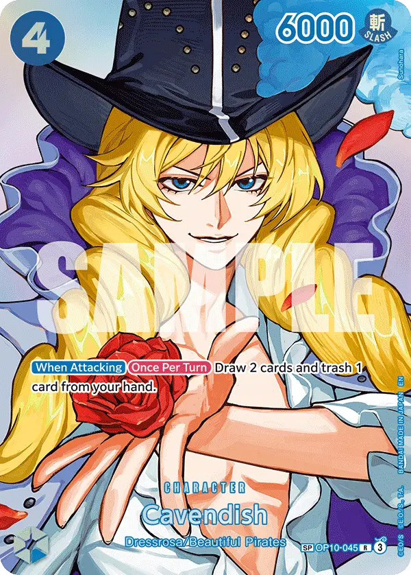 Cavendish (SP), The Time of Battle OP10-045