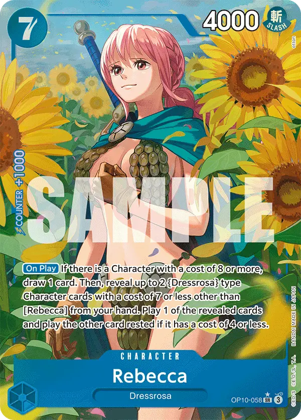 Rebecca (Alt Art), Royal Blood OP10-058