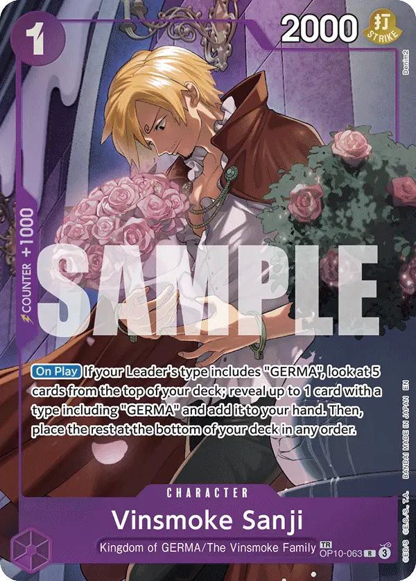 Vinsmoke Sanji (TR), Legacy of the Master OP10-063