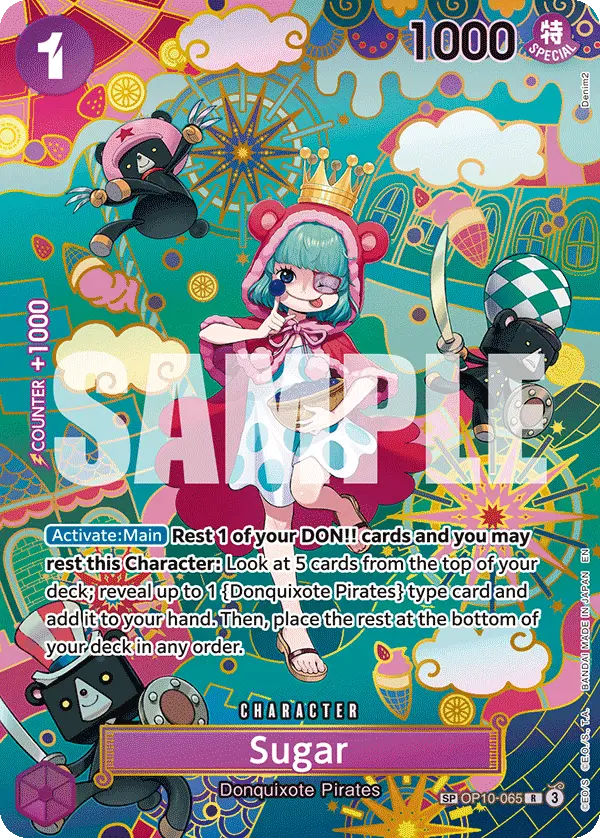 Sugar (SP), The Azure Sea's Seven OP10-065