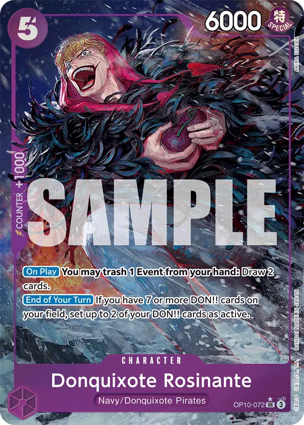 Donquixote Rosinante (Alt Art), Royal Blood OP10-072