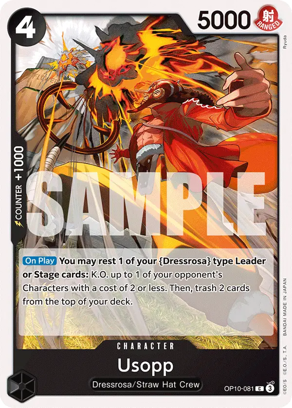 Usopp, Royal Blood OP10-081