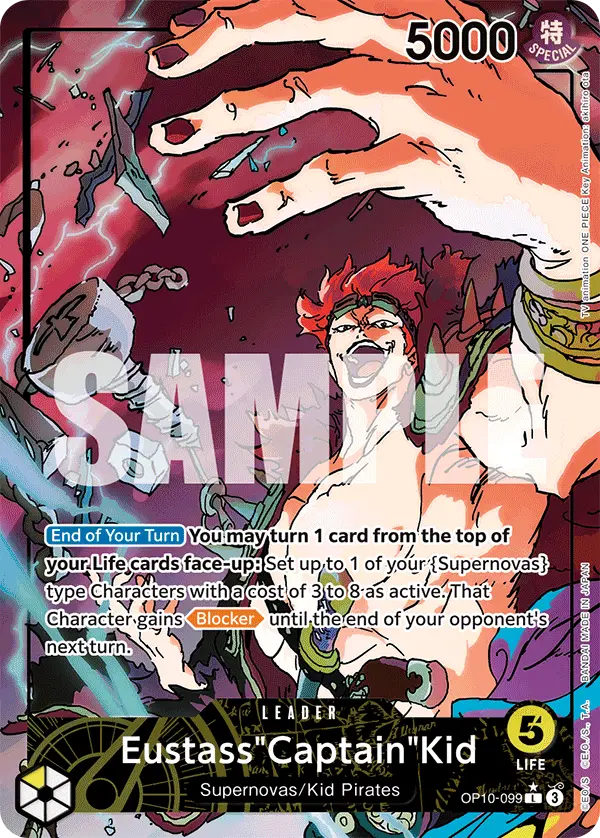 Eustass"Captain"Kid (Alt Art), Royal Blood OP10-099