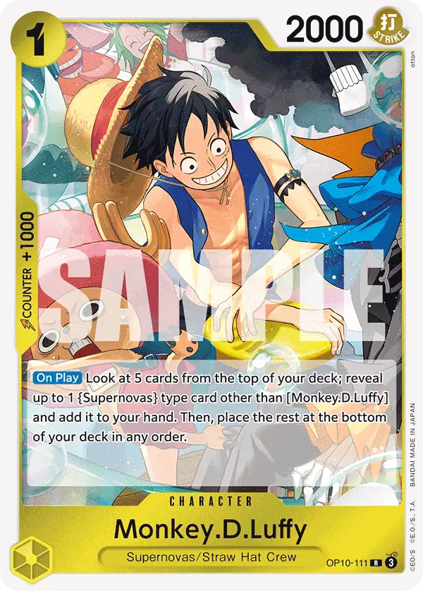 Monkey.D.Luffy, Royal Blood OP10-111