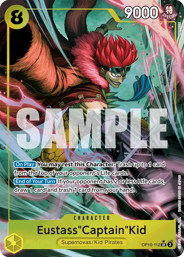 Eustass"Captain"Kid (Alt Art), Royal Blood OP10-112