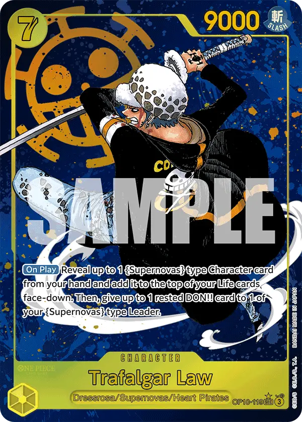 Trafalgar Law (Alt Art), Royal Blood OP10-119