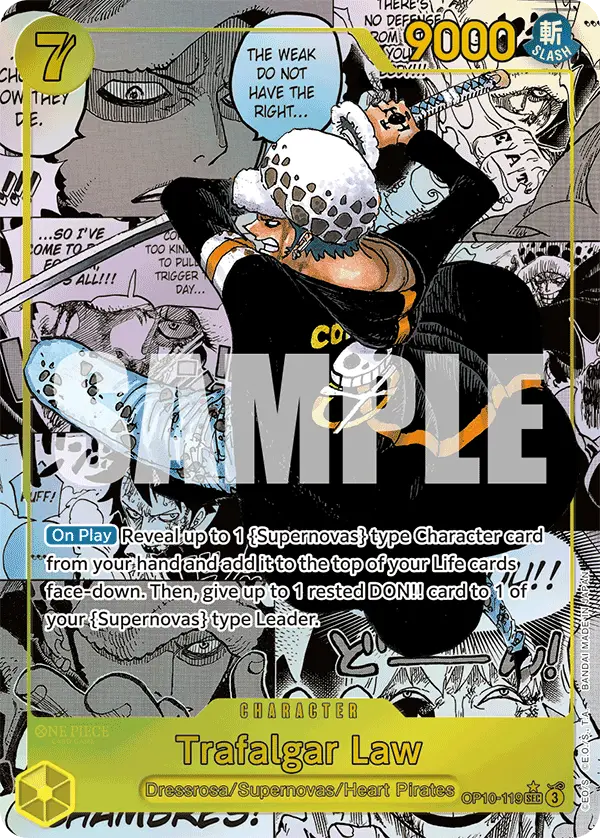 Trafalgar Law (Manga), Royal Blood OP10-119