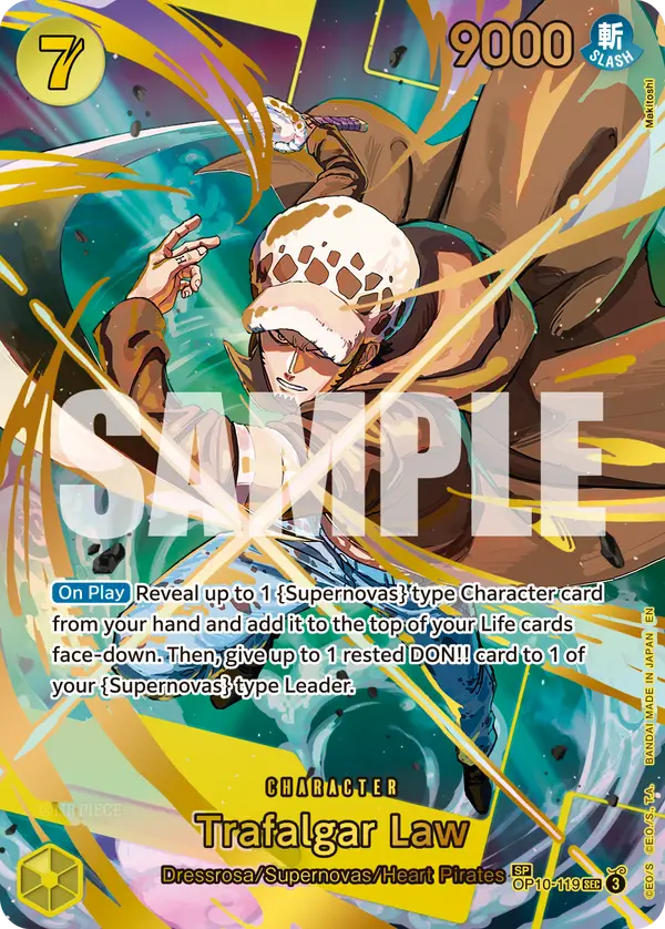 Trafalgar Law (SP), Premium Booster -The Best- Vol. 2 OP10-119