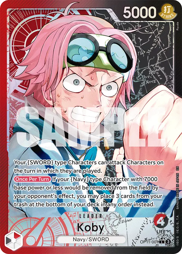 Koby (Alt Art), A Fist of Divine Speed OP11-001