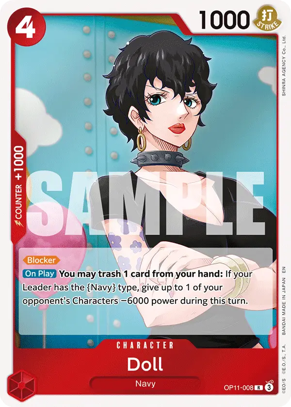 Doll, A Fist of Divine Speed OP11-008
