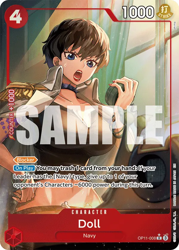 Doll (Alt Art), A Fist of Divine Speed OP11-008