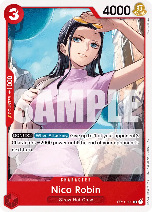 Nico Robin, A Fist of Divine Speed OP11-009