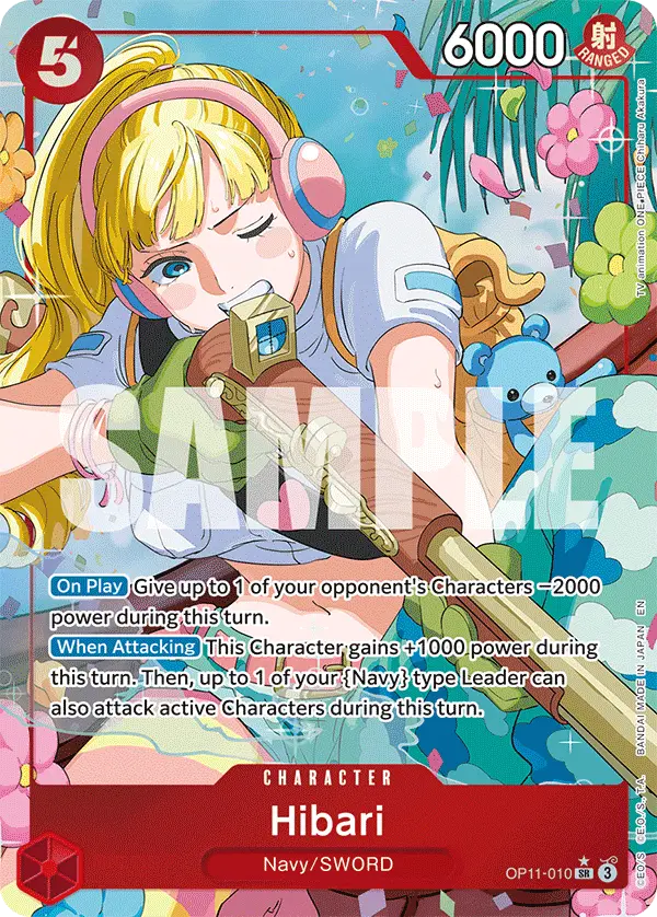 Hibari (Alt Art), A Fist of Divine Speed OP11-010
