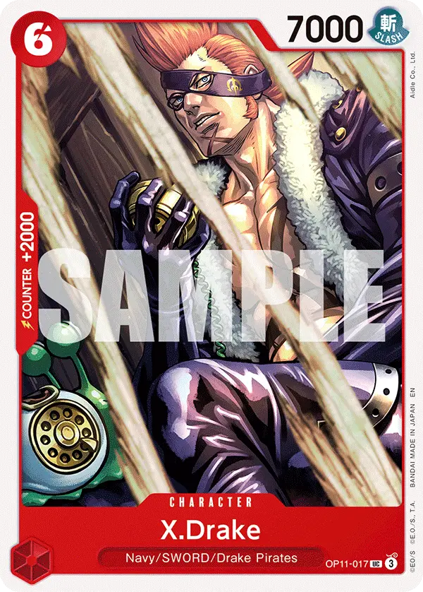 X.Drake, A Fist of Divine Speed OP11-017