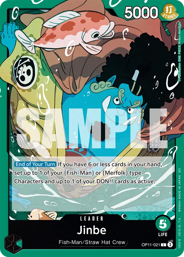 Jinbe, A Fist of Divine Speed OP11-021