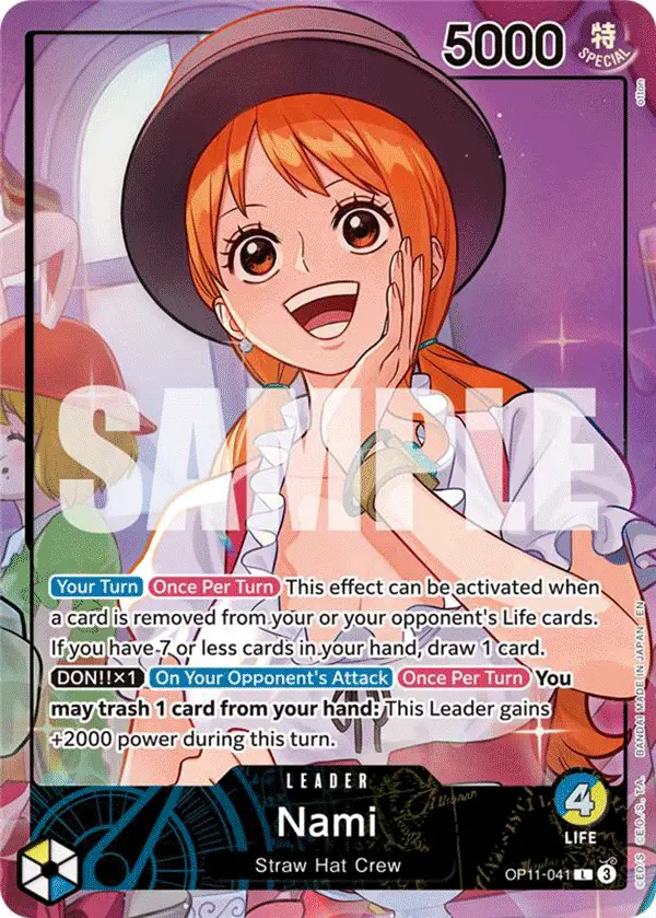 Nami (Whole Cake Island Arc), One Piece Promotion Cards OP11-041