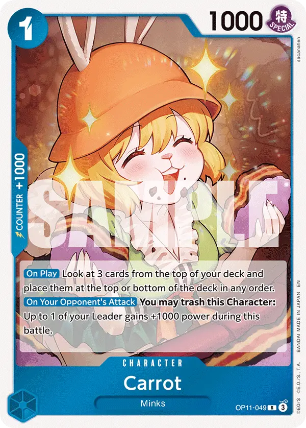 Carrot, A Fist of Divine Speed OP11-049