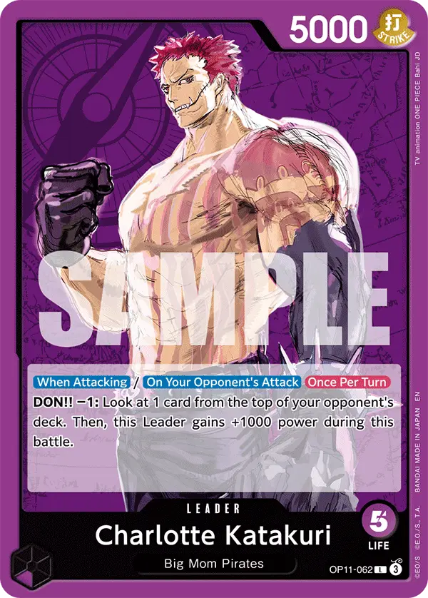 Charlotte Katakuri, A Fist of Divine Speed OP11-062