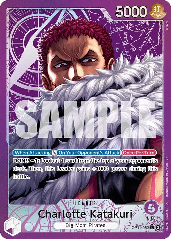 Charlotte Katakuri (Alt Art), A Fist of Divine Speed OP11-062