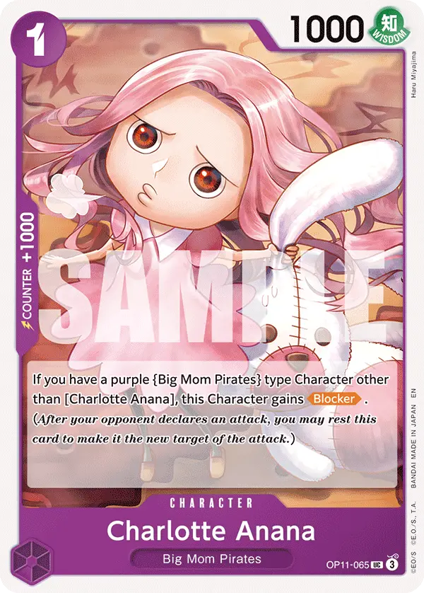 Charlotte Anana, A Fist of Divine Speed OP11-065