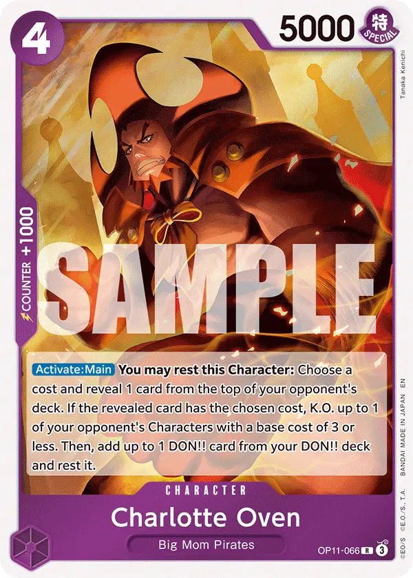 Charlotte Oven, A Fist of Divine Speed OP11-066