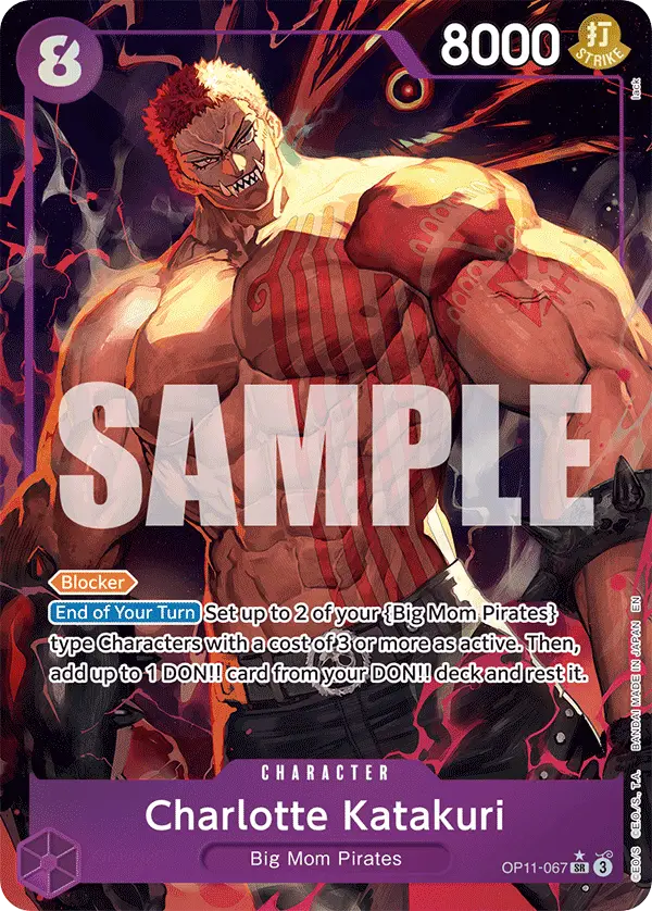 Charlotte Katakuri (Alt Art), A Fist of Divine Speed OP11-067