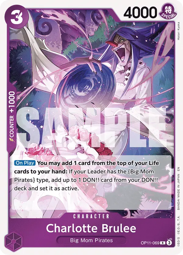 Charlotte Brulee, A Fist of Divine Speed OP11-069