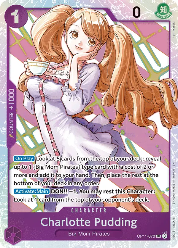 Charlotte Pudding, A Fist of Divine Speed OP11-070
