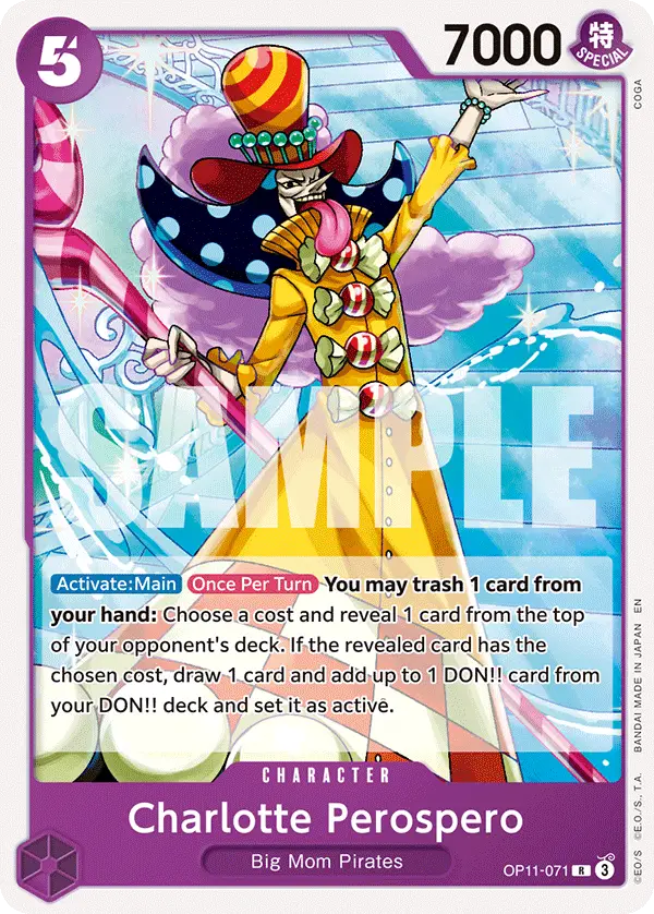 Charlotte Perospero, Starter Deck 34 PURPLE Charlotte Katakuri OP11-071