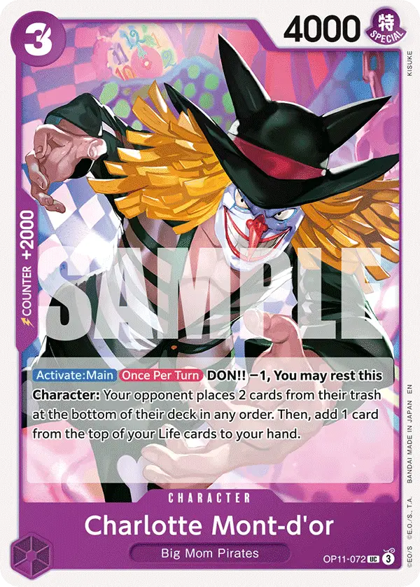 Charlotte Mont-d'or, A Fist of Divine Speed OP11-072