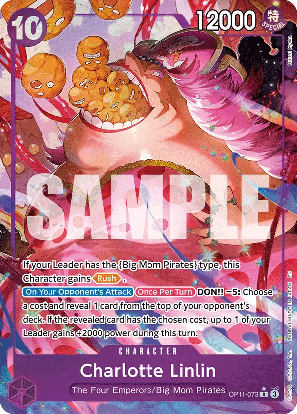 Charlotte Linlin (Alt Art), A Fist of Divine Speed OP11-073