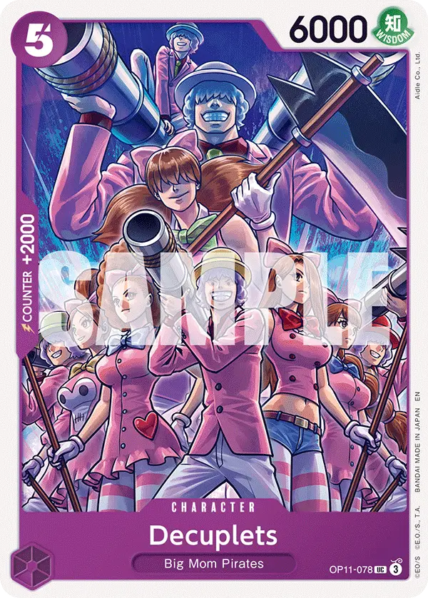 Decuplets, A Fist of Divine Speed OP11-078