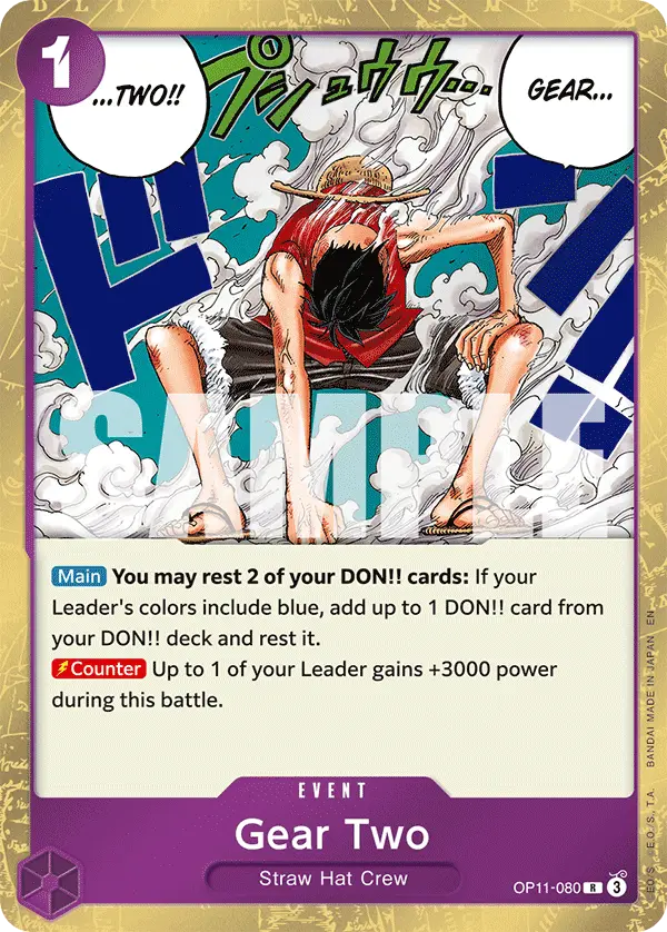 Gear Two, A Fist of Divine Speed OP11-080