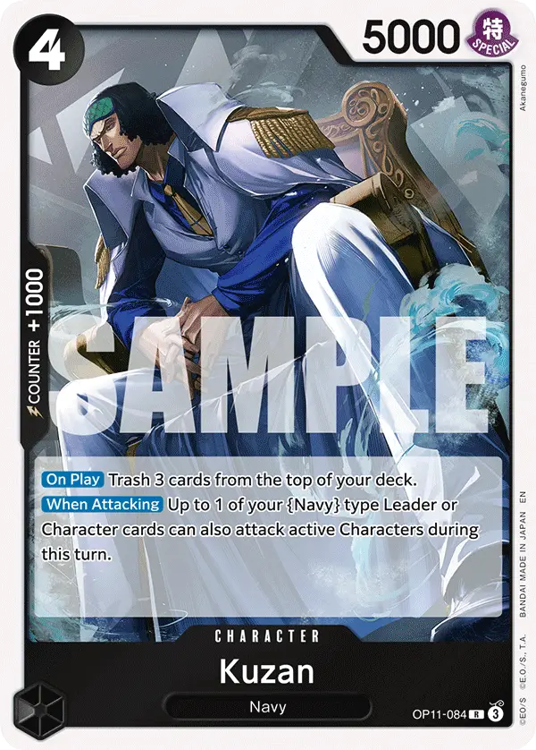 Kuzan, A Fist of Divine Speed OP11-084
