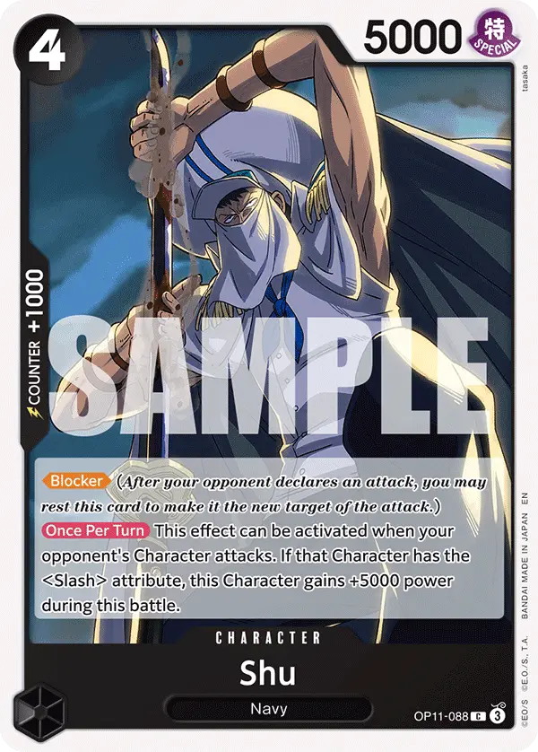 Shu, A Fist of Divine Speed OP11-088
