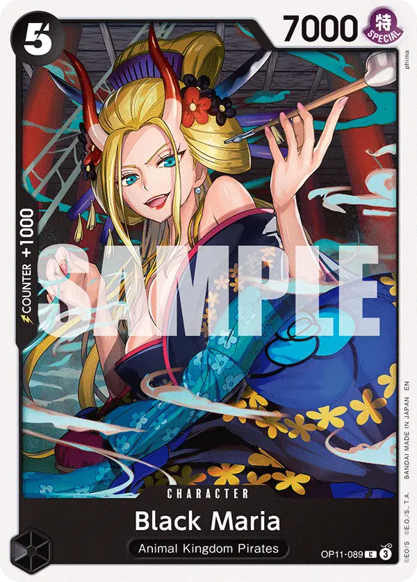 Black Maria, A Fist of Divine Speed OP11-089