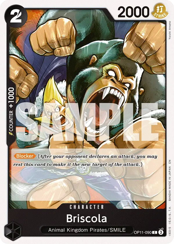 Briscola, A Fist of Divine Speed OP11-090