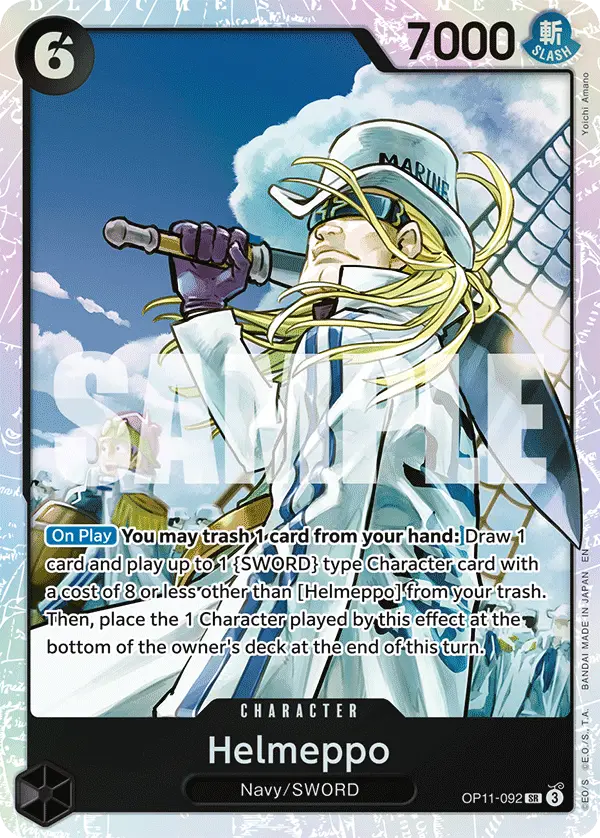 Helmeppo, A Fist of Divine Speed OP11-092